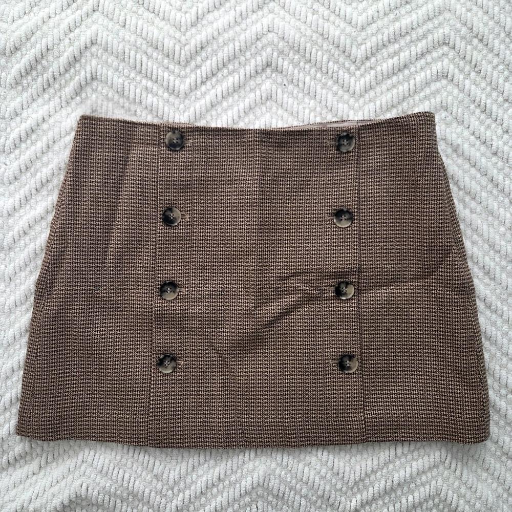 Theory Wool Double-Breasted Women's Skirt